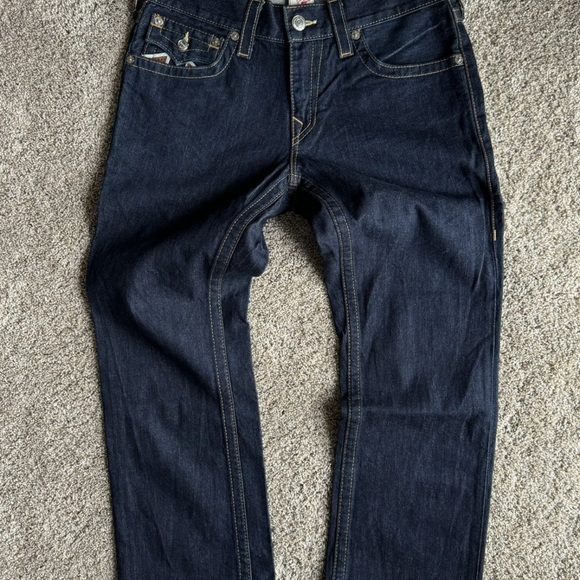 True Religion Men's Dark Blue Jeans - Picture 2 of 9